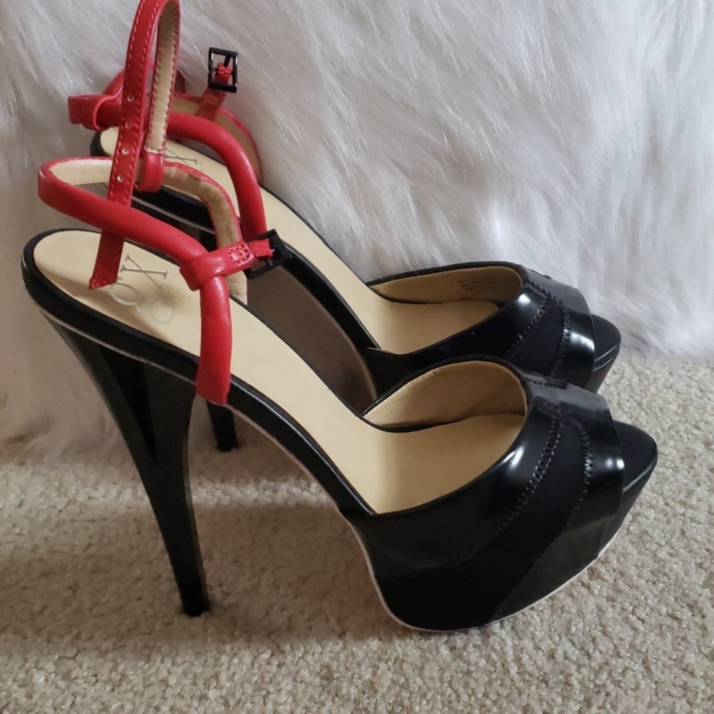 Black and red Gwen Stefani Heels❤🖤